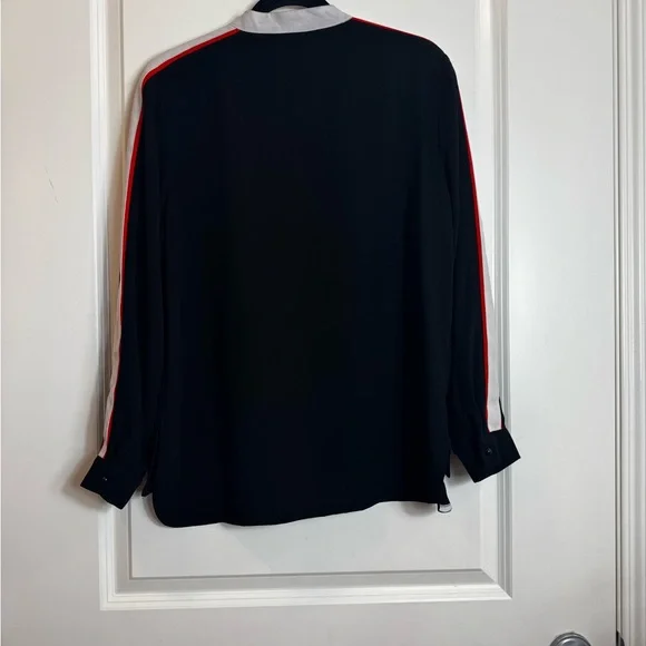 Black Athleisure Stripe Pant Set | Sporty Chic Outfit | US L - Picture 9 of 14